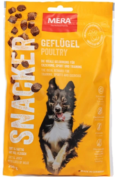 Mera snacker Geflugel мягкие снеки для собак с птицей 200 г