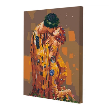 Картина по номерам "Поцелуи" Riviera Blanca 40x50 см RB-0511