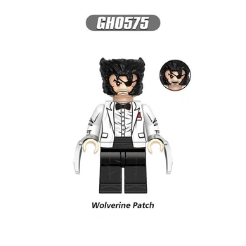 Фігурка мініфігурка до конструктора Marvel Росомаха Патч Wolverine Patch GH0575 407