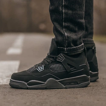 Кросівки жіночі Air Jordan Retro 4 Black Cat 36 (710-806782)