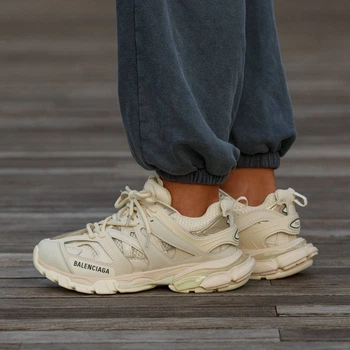 Кросівки жіночі Balenciaga Track 3.0 Beige 39 (2327-1290110)