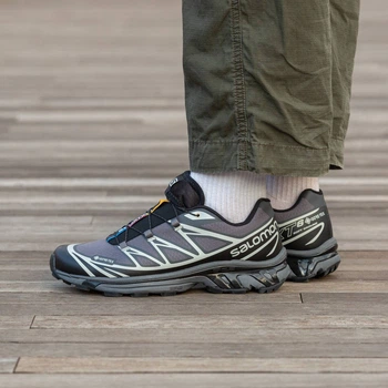 Кросівки жіночі Salomon Xt-6 Gore-Tex Black\Grey 41 (1909-1383431)