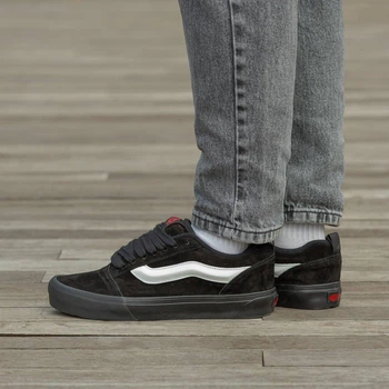 Кросівки чоловічі Vans KNU Skool Black White 37 (2373-1256281)