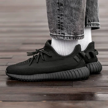 Кросівки чоловічі Yeezy 350 All Black 41 (982-1354286)