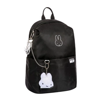 Рюкзак для підлітка (міський) Yes T-105 Miffy Black&White, для дівчаток, чорний (550314)