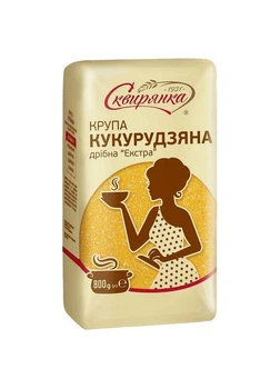 Крупа кукурудзяна дрібна Екстра 800 г Сквирянка