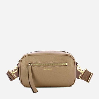 Torebka crossbody damska mała Coccinelle Jinny E1FCP150160 N59 Szara (800070357697)