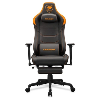 Кресло игровое ARMOR EVO S, черный с оранжевым