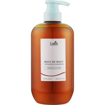 Шампунь La'dor Root Re-Boot Vitalizing Shampoo с прополисом и цитроном 800 мл (8809982980391)