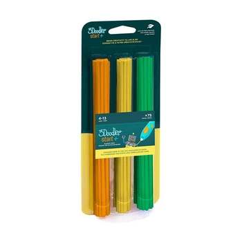 Набор стержней для 3D-ручки 3Doodler Start Микс 75 шт. оранжевый, желтый, зеленый (3DS-ECO-MIX2-75)