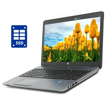 Ноутбук Б-класс HP ProBook 450 G1 / 15.6" (1366x768) TN / Intel Core i3-4000M (2 (4) ядра по 2.4 GHz) / 8 GB DDR3 / 240 GB SSD / Intel HD Graphic 4600 / WebCam / DVD-RW б/у