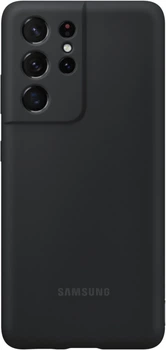 Чохол Silicone Cover для Samsung Galaxy S21 Ultra (G998) (EF-PG998TBEGRU) Black
