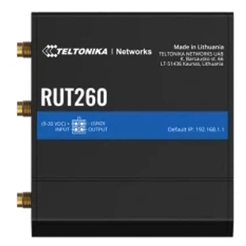 Промышленный сотовый маршрутизатор Teltonika RUT260 c 4G LTE, Wi-Fi