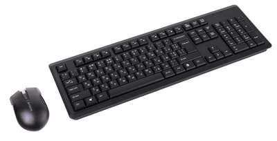 Комплект беспроводной A4 Tech 4200N, V-Track, клавиатура+мышь, черный