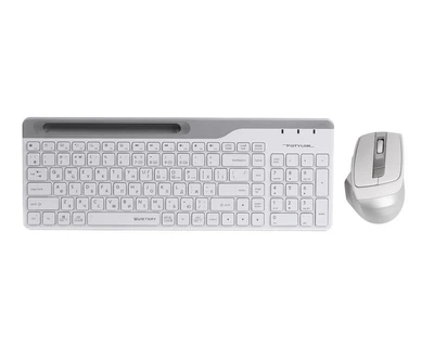 Комплект A4Tech Fstyler FB2535C клавиатура с мышью, USB, цвет ледяной-белый