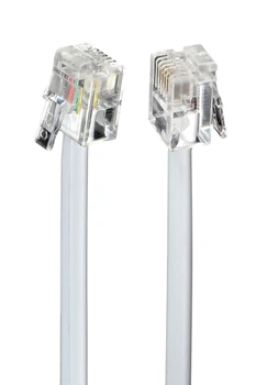 Телефонный кабель Cablexpert TC6P4C-3M, 6P4C, 3 м