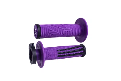 Мото грипсы ODI EMIG PRO MX V2 Lock-On Grip PURPLE/Black