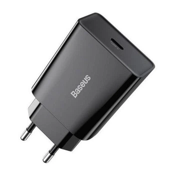Сетевое зарядное устройство Baseus Speed Mini Quick Charger 1C 20W EU Black