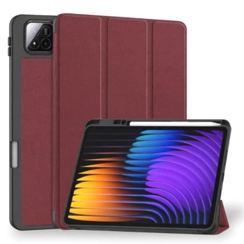 Чехол для планшета BeCover Flexible TPU Mate Xiaomi Pad 7 / 7 Pro 11.2" Red Wine (715619)