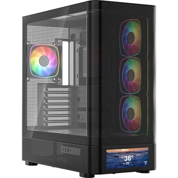 Блок питания Modecom VOLCANO AQ500 ARGB (MC-A-AQ500-4FA-B)