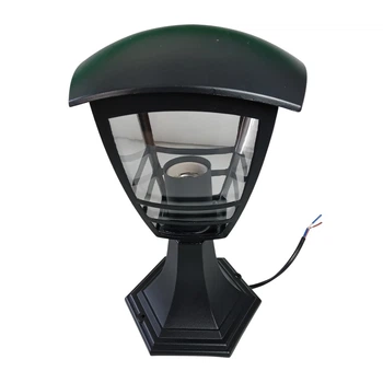 Садовий світильник-стовпчик Works GCL-40W-BUP, 40 Вт, IP44, чорний