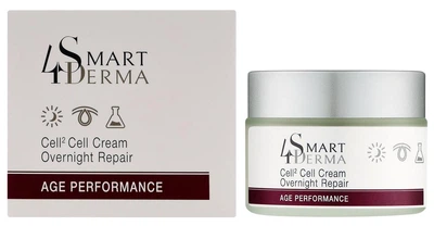 Хронобиологический ночной лифтинг-крем Smart4Derma Age Performance CELL2CELL CREAM OVERNIGHT 50мл