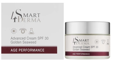 Передовий денний крем SPF 30 Золоті водорості Smart4Derma Age Performance DAY CREAM SPF 30 GOLDEN SEAWEED 50мл
