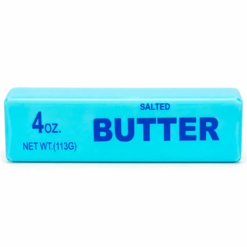 Іграшка Масло сквіш блакитна іграшка антистрес (Butter Squishy) 14 см для дітей (арт 16141)