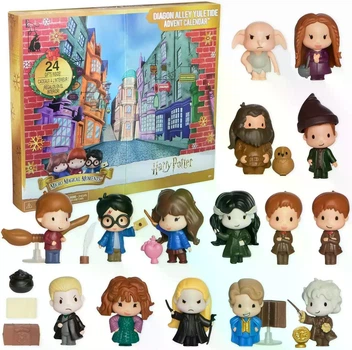 Адвент-календар Гаррі Поттер Різдвяний вечір на алеї Діаґон Spin Master Harry Potter Micro Magical Moments 24 сюрпризи (SKU-239)