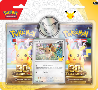 Набор карточек Pokemon TCG: 30th Celebration - 2-Pack (196214152281)