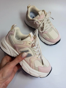 Кроссовки для девочки Jong Golf 12008-8 pink розовые р.34-21.3 см