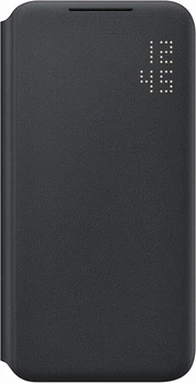 Чохол-книжка LED View Cover для Samsung Galaxy S22 (S901) (EF-NS901PBEGRU) Black