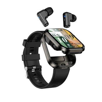 Смарт-годинник Hoco DYD05 Two-in-one 2.02" IPS, IP67, до 5 днів роботи Чорний (DYD05)