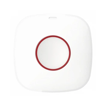 Беспроводная тревожная кнопка настенная, настольная Hikvision DS-PDEB1-EG2-WE