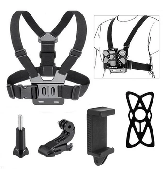 Нагрудне кріплення XD-05 Black для смартфона та GoPro