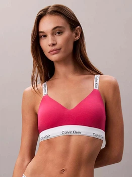 Бюстгальтер без кісточок бавовняний Calvin Klein Underwear 497672310 S Рожевий (1159968607)