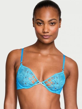 Бюстгальтер с косточками Victoria's Secret 684592622 34D Голубой (1159865468)