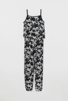 Комбінезон підлітковий для дівчинки H&M 152 см Чорний (250122054)