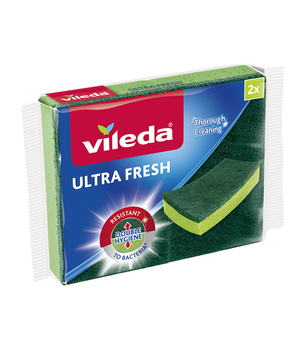 Губки кухонні антибактеріальні Vileda Ultra Fresh (2шт)