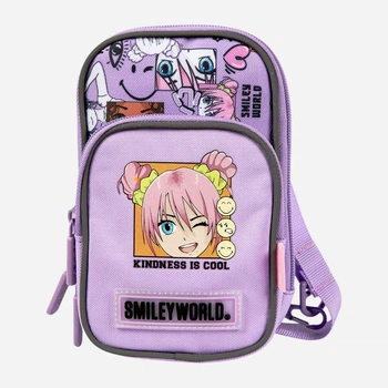 Сумка для девочек YES CBK-3 Smiley World. Anime 550568 Фиолетовая (5056574468635)