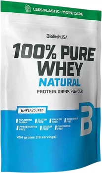 Сироватковий протеїн Biotech 100% Pure Whey порошок 400 г Без смаку (5999076269518)