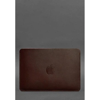 Чехол из натуральной кожи BlankNote для MacBook 13″ бордовый 52073