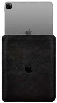 Кожаный чехол-футляр для iPad Pro 12,9 из натуральной кожи Краст защитный черный 67474