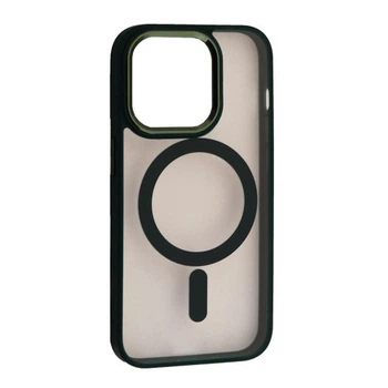 Чохол CRISTAL GUARD MagSafe for iPhone 16 Pro Dark green