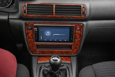Накладки на панель приборов 2004-2005 Черный рояль для Volkswagen Passat B5
