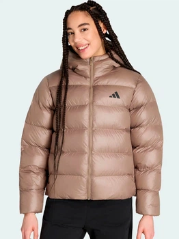Куртка зимняя короткая женская Adidas W Ess Sd P Hd J KS7688 L Khaki Six (4068804782450)