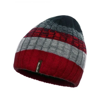 Шапка водонепроницаемая Dexshell Beanie Gradient микрофлис акрил красный