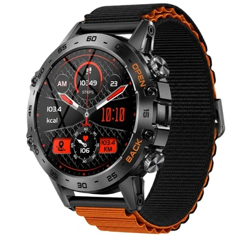 Розумний смарт годинник Smart Delta K52 Orange Black, 3 ремінці