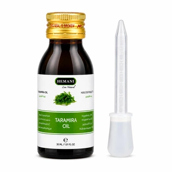 Масло усьмы для роста волос, ресниц и бровей Taramira Oil Hemani 30 мл +пипетка