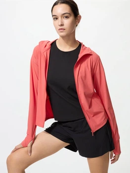 Спортивная кофта женская UNIQLO 580133697 2XL Оранжевая (1160156903)